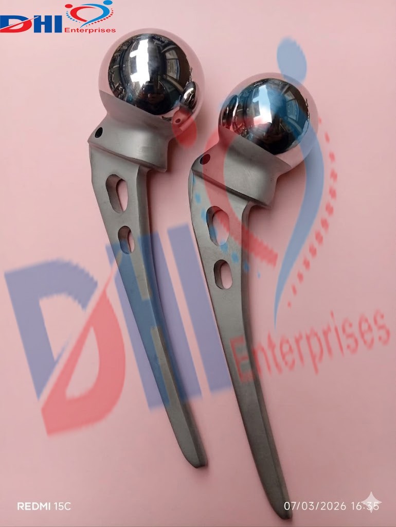 AMP Hip Prosthesis Orthopedic instruments 50mm & 51mm 2 Pcs lot