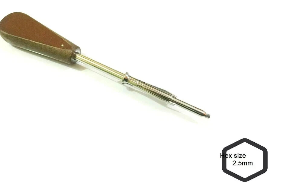 Orthopedic Surgical Hex 2.5mm Diameter Bone Screwdriver surgical