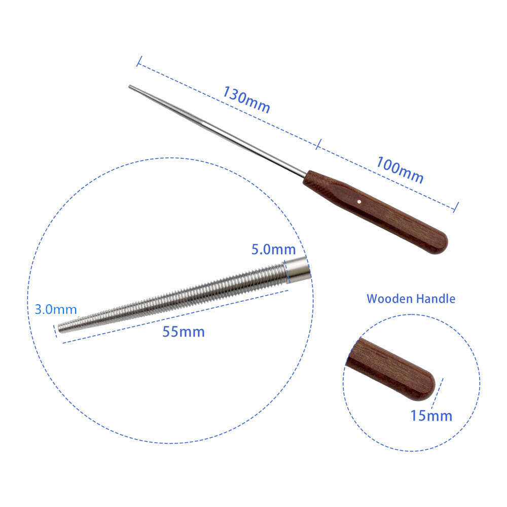QSWTITAN Bone Rasp Bone File Trochlea Rasp Orthopedic Surgery Instrument pet