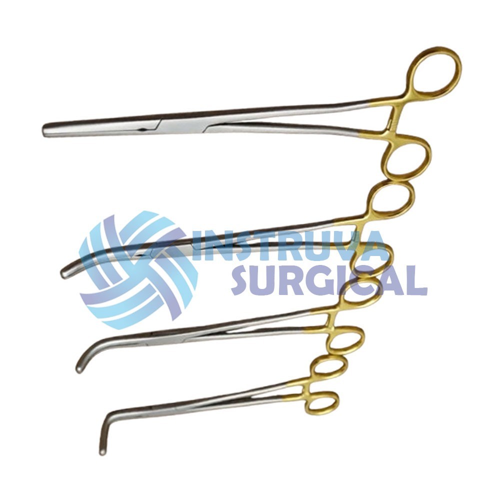Hysterectomy Zeppelin Z Clamps Surgical Gynecology Ob/Gyn Set of 4