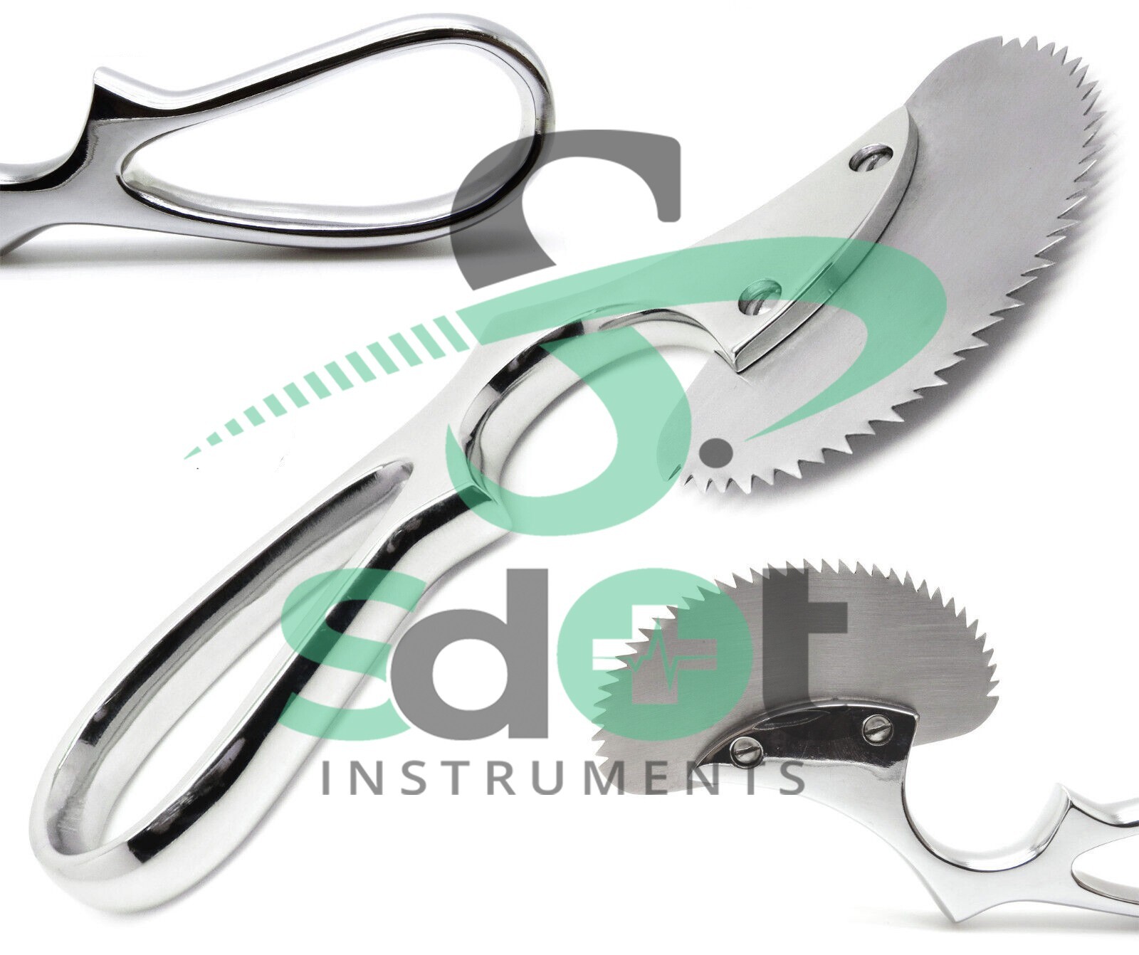 10 Pcs New Surgical Angled Bone Saw 6” Veterinary Medicine By SdOt Instruments
