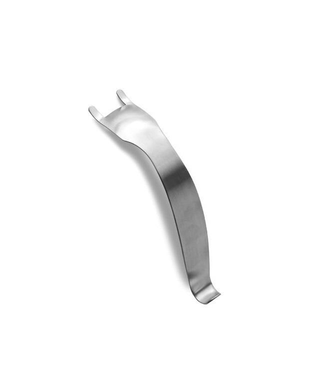 HUMERAL Head Retractor, 11.5″, Curved, 30 mm Wide Blade, 2 Blunt Prongs, 18 mm