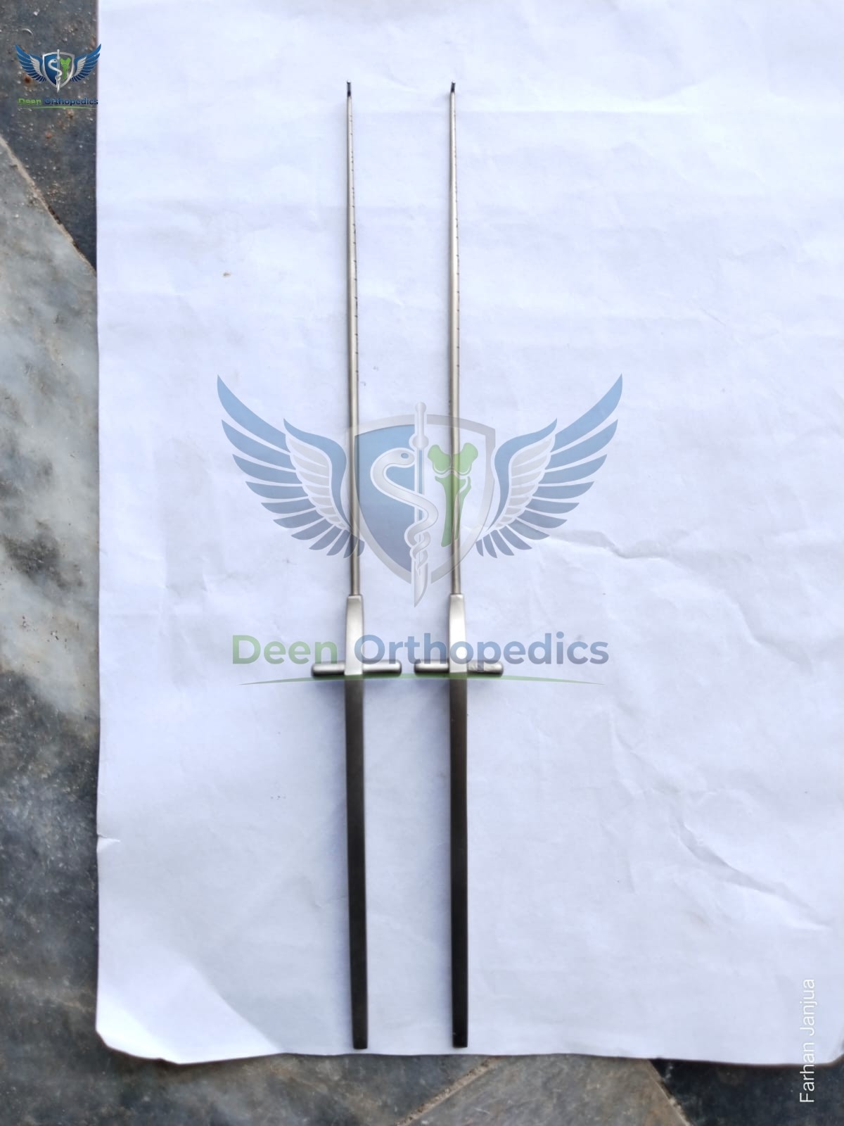 Set of 3 Athrex AR-5008H Crochet Hook & KARL STORZ 28140T 1.5mm probe 3mm & 5mm
