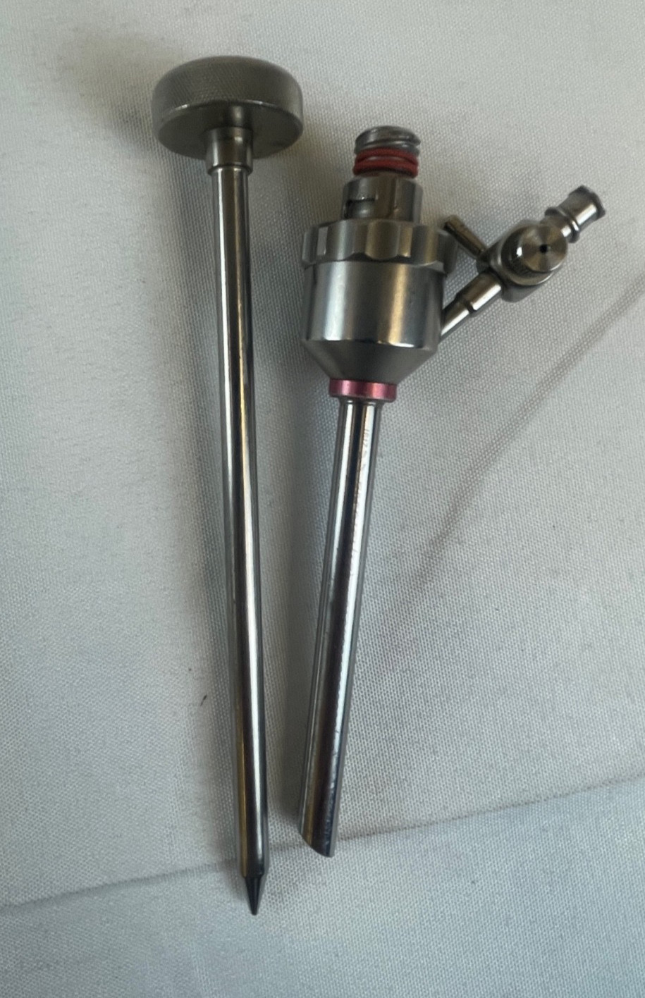 Arthrex AR-3415-5.5 & AR-3416-5.5 5.5mm Synergy Metal Cannula & Obturator Set
