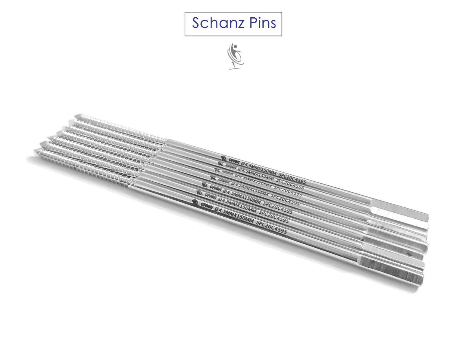 Schanz Pin Lot of 50 pcs Surgical Veterinary Instruments