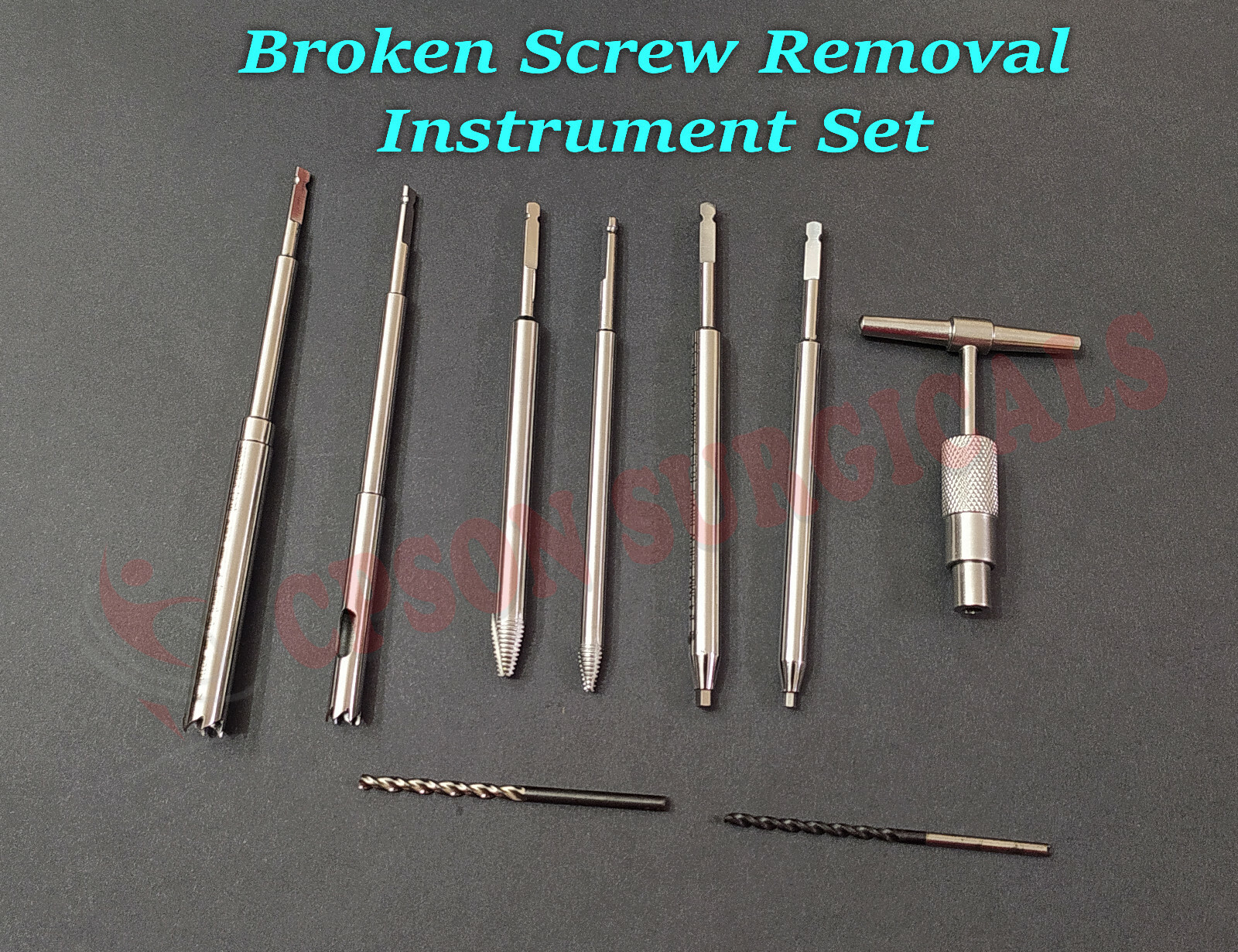 Broken Screw Removal Orthopedic Extractor Surgical Instrument SS