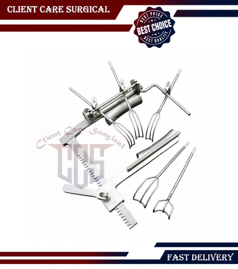 Cooley Cosgrove Mitral Valve Retractor Set Cardiac Surgical Complete Instruments