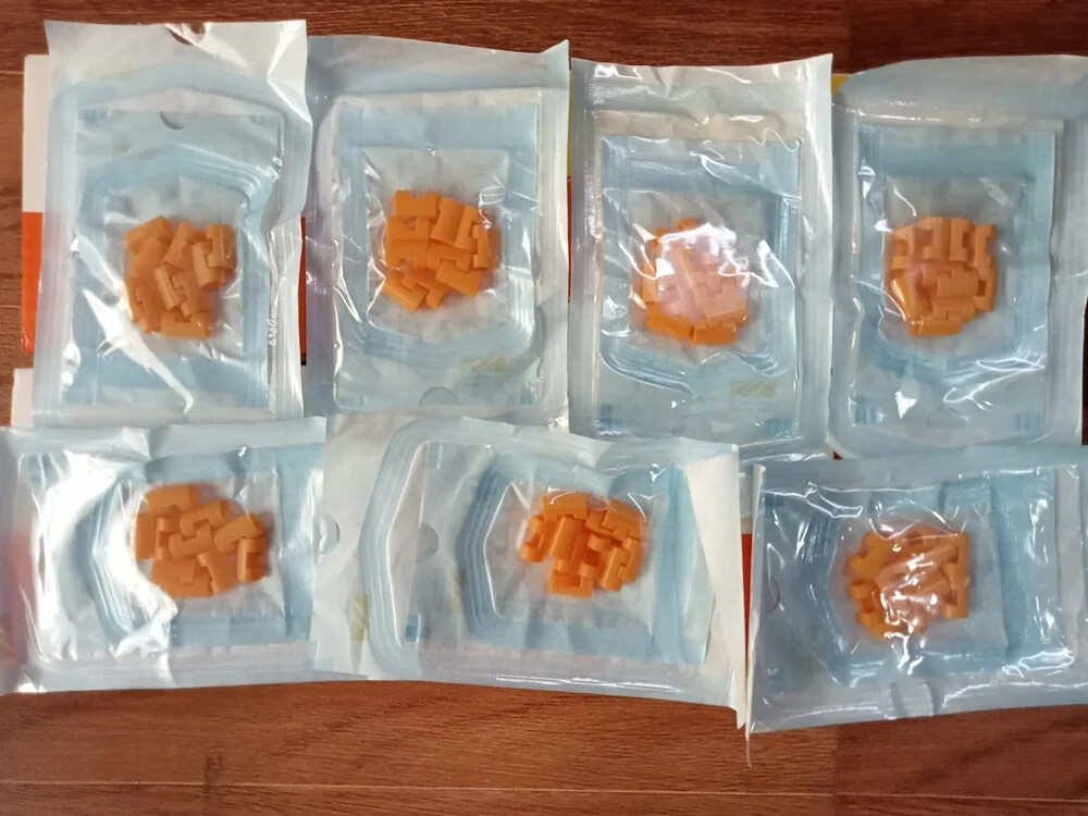 Raney Clips Disposable Clip Scalp Plastic Ranet 100 Nos ,Express Shipping