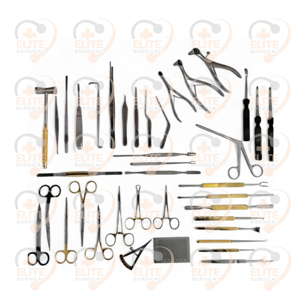 39 Pcs Rhinoplasty Set, Nasal Surgery German Steel