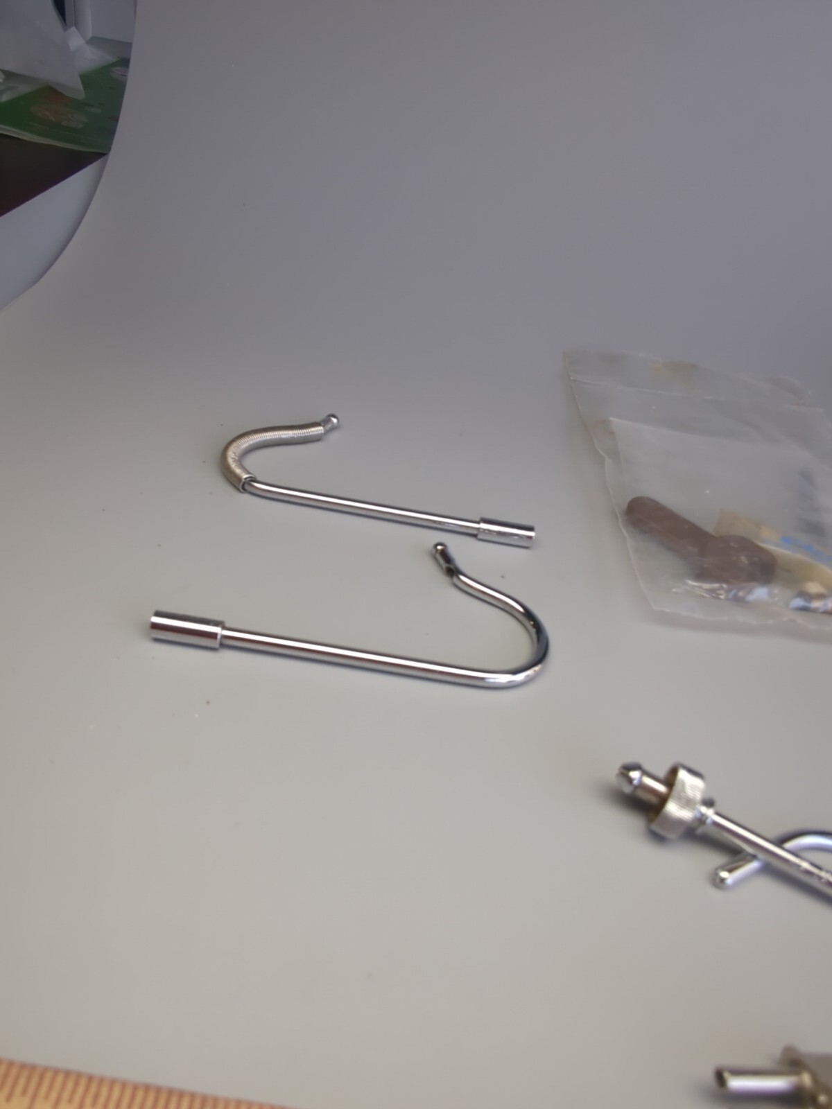 Star Dent Vintage Suction Tubes 4 Total Curved Handle Stainless Dental 4″ Long