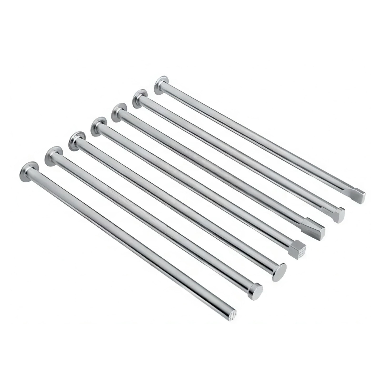Ortho Hip Impactors Set Of 7 Total Hip Arthroplasty Orthopedic THR O/L 9”