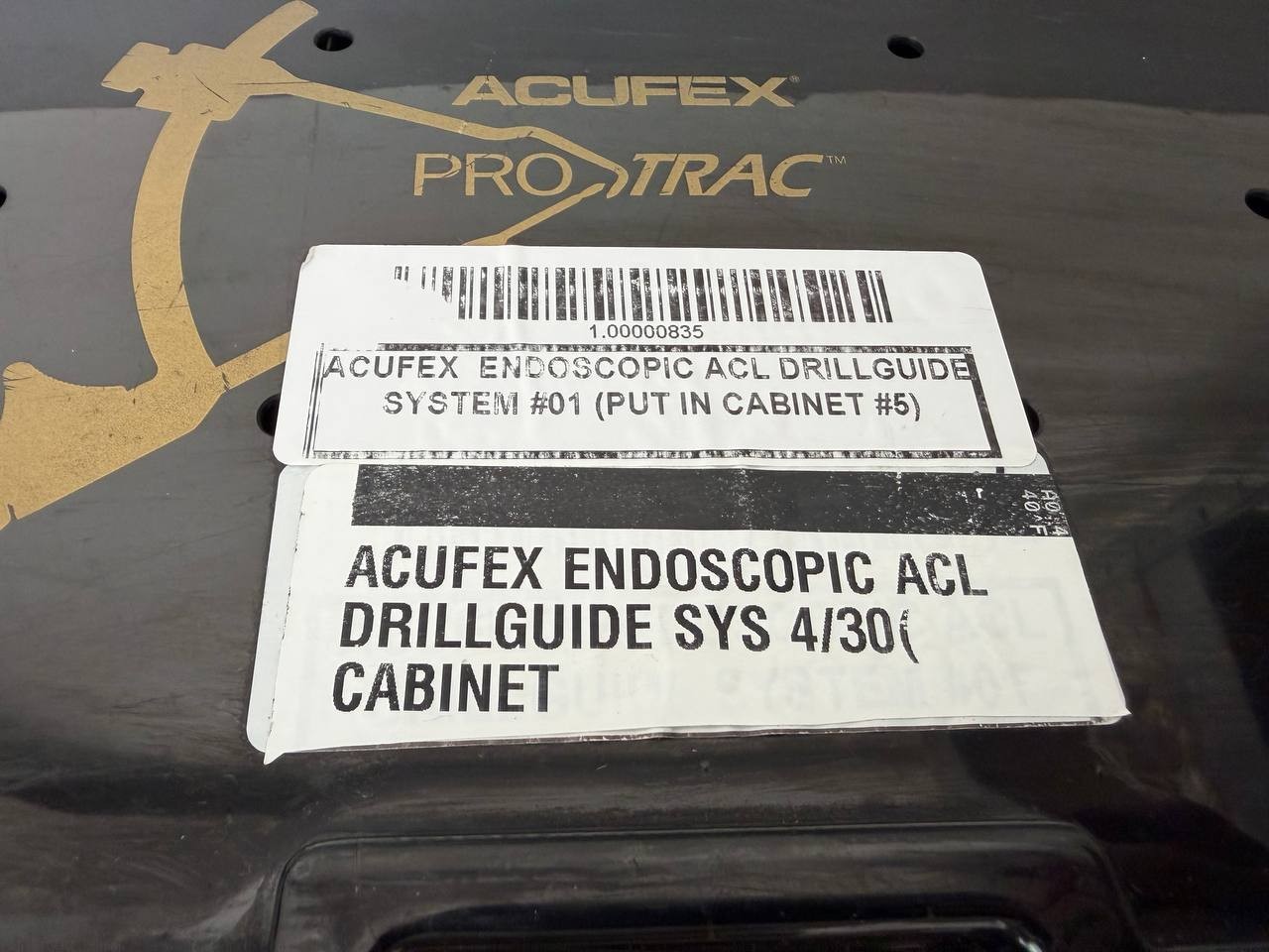 Acufex Pro Trac Endoscopic ACL Drill Guide System Knee Arthroscopy ProTrac Set