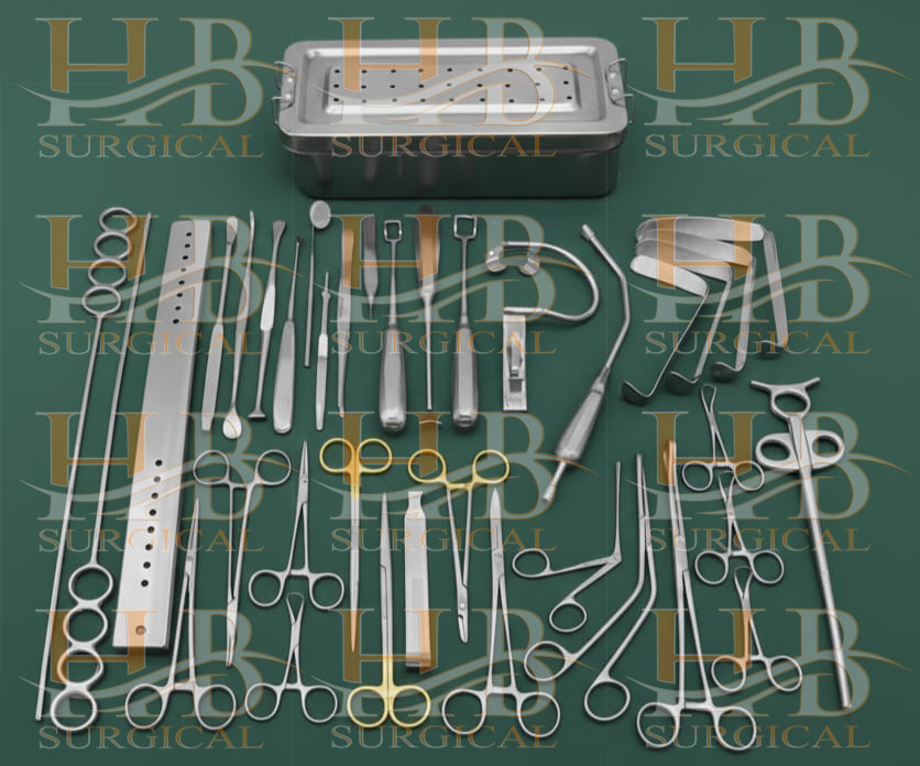 Tonsillectomy and Adenoidectomy 30 Pcs Set Surgical Instruments Best Quality