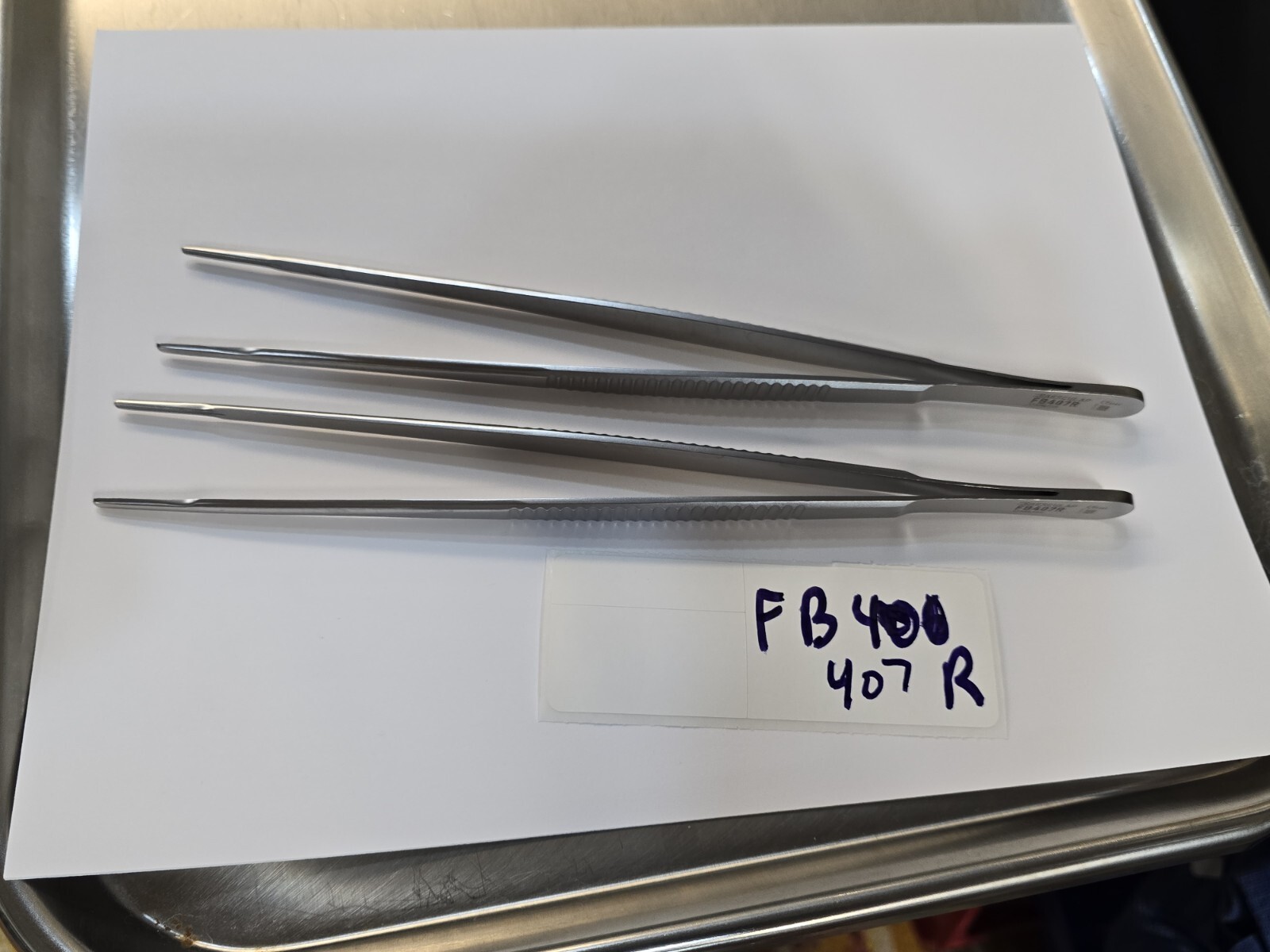 Aesculap FB407R DeBakey ATRAUMATIC Forceps 9.5 in Nice Condition Per Unit Priced