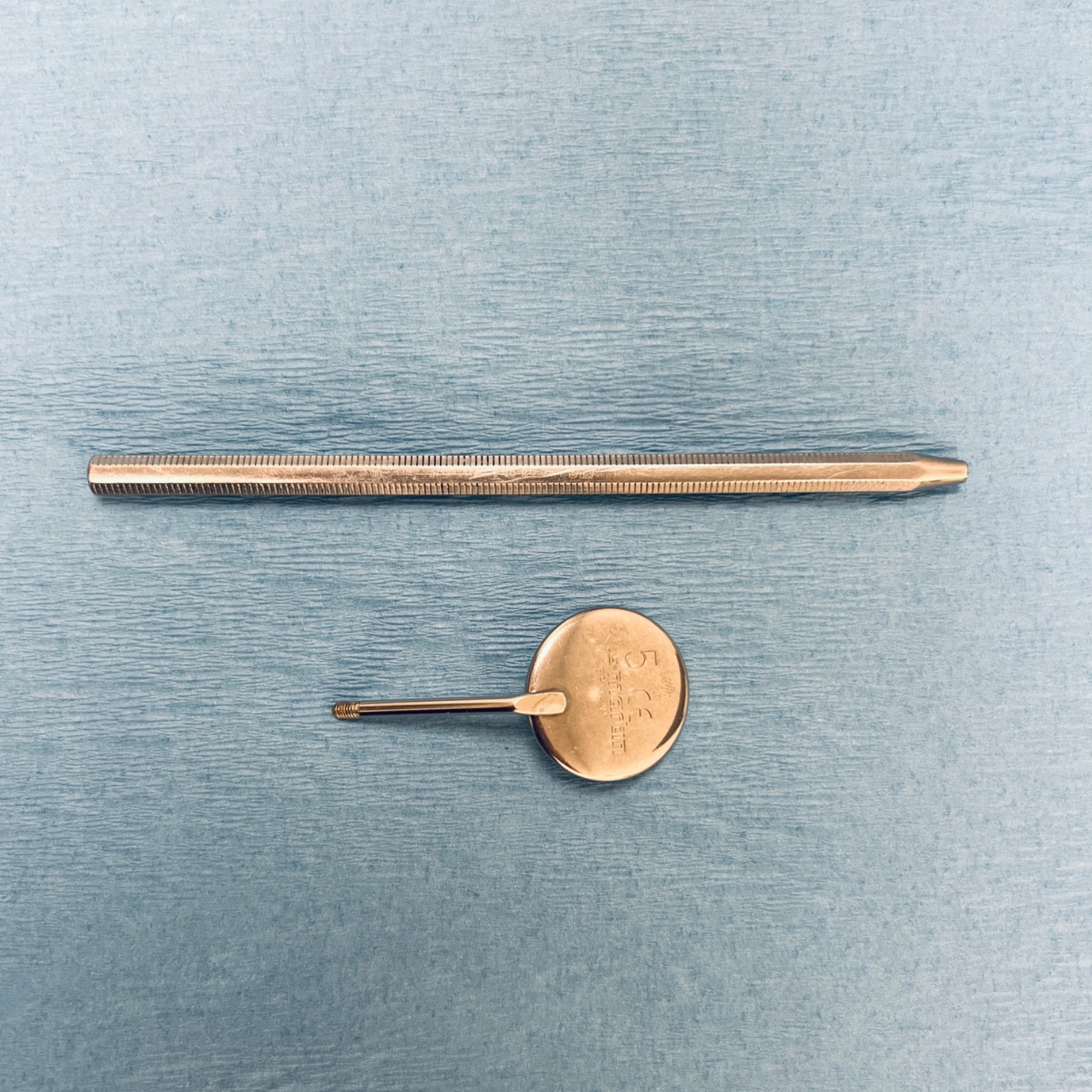 Rigid Mouth/Laryngeal #5 Mirror with Handle, KLS Martin 42-728-01