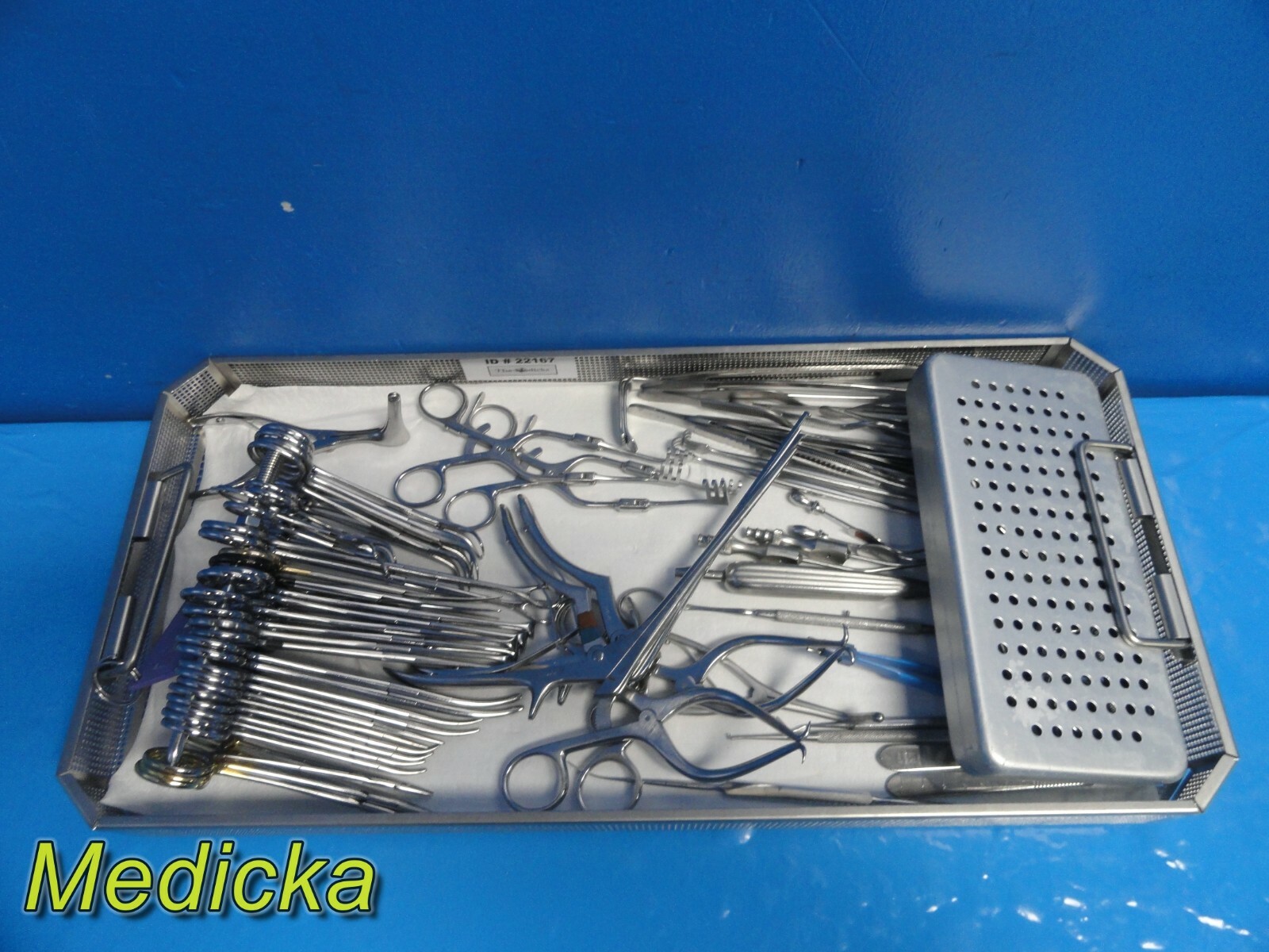 Jarit V. Mueller COMPLETE PROFESSIONAL THYROPLASTY (Larynx) Surgery Set ~ 22167