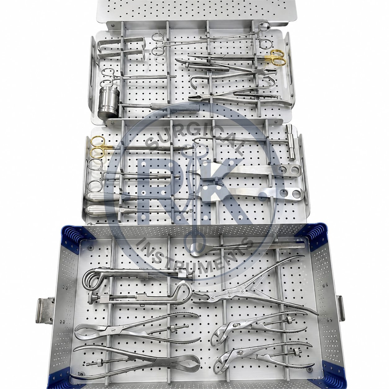 Small Fragment Support Instruments Set Orthopedic Instruments With Box CE