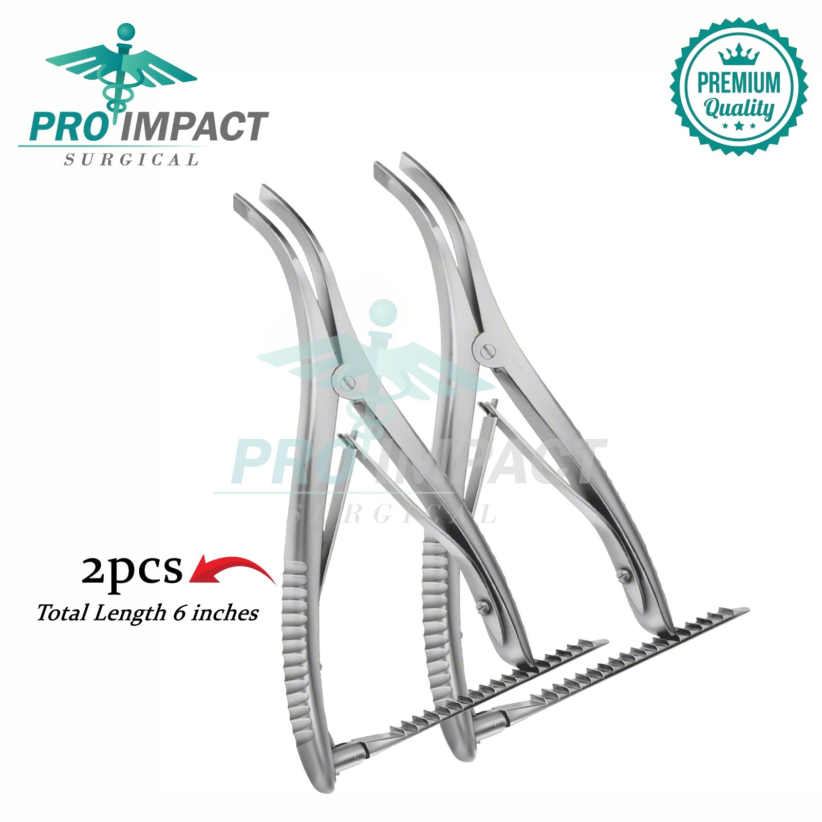 Inge Lamina Spreader 6″ Orthopedic Laminectomy Surgical Instrument 2 Pieces