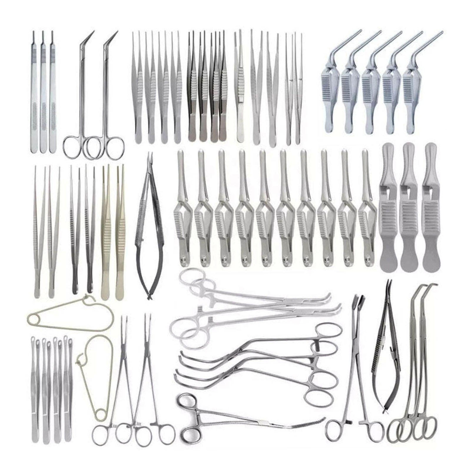 Major Vascular Surgery Specialty Surgical Instrument Set of 61 Pcs