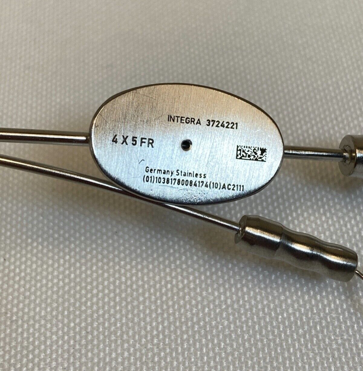 Integra 3724221 House Suction Irrigator Tube 4Fr x 5 Fr Thumb Hole Otology ENT