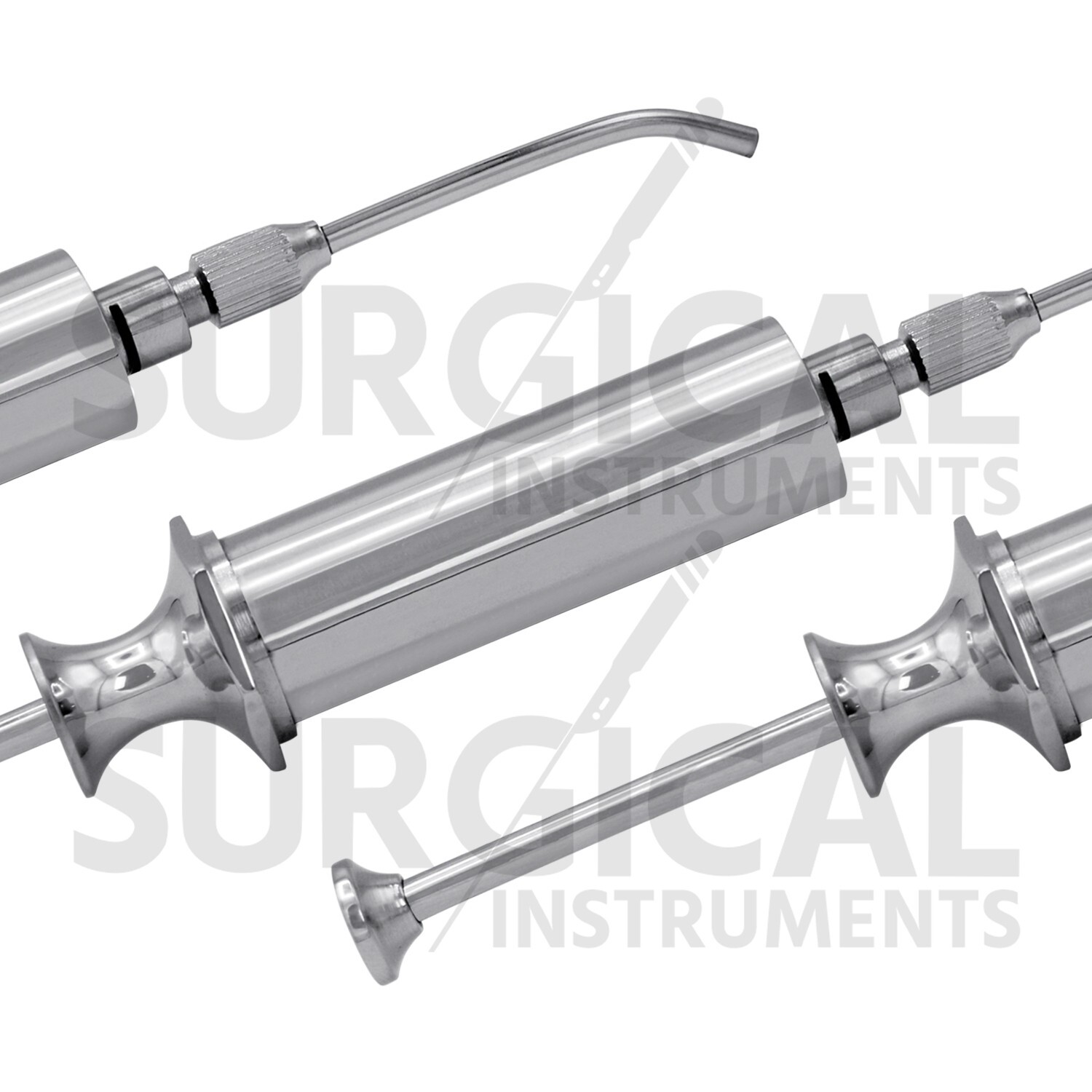 Dental Irrigation Syringe Dentist Surgical Instruments Stainless German Grade