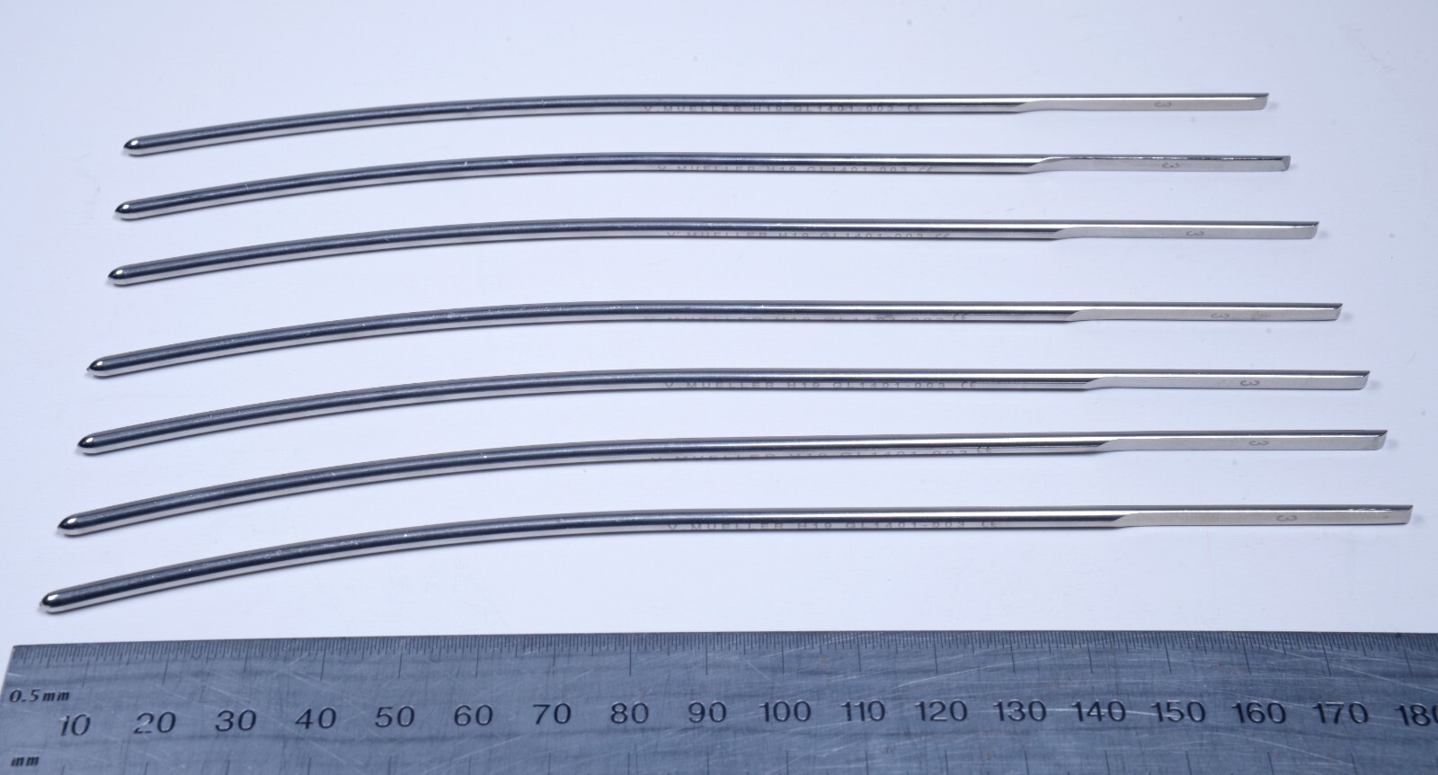19x Uterine Dilators V. Mueller Bard Konig Pilling Aesculap Stainless Surgical