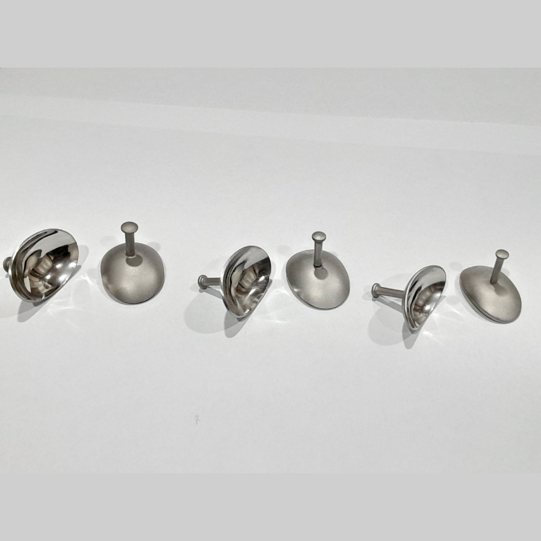 Ocular Shield Eye Protector 6 Pcs – Laser Surgery Suction Stainless