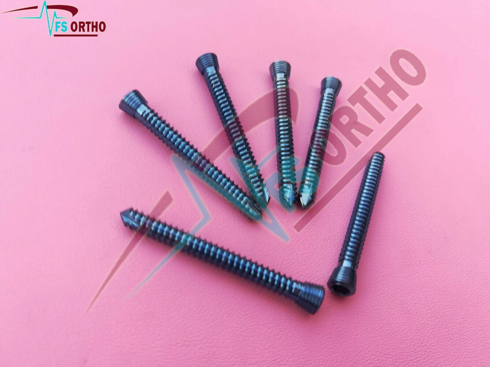 Locking screws 3.5mm Self Tapping different Lengths Titanium screws 200 pieces