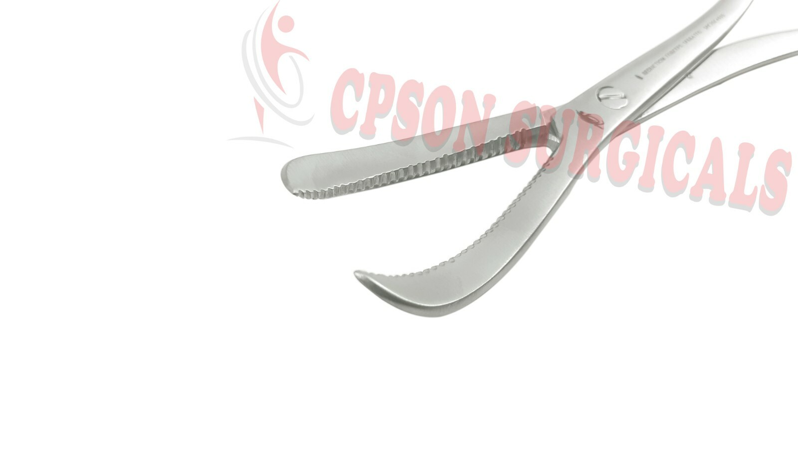 Orthopedic Bone Holding Reduction Forceps 140mm curved serrated jaw ratchet lock