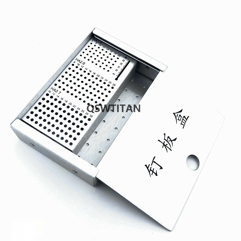 Orthopedics Instruments HA1.5mm 2.0mm 2.7mm Bone Screws Rack Sterilization Box