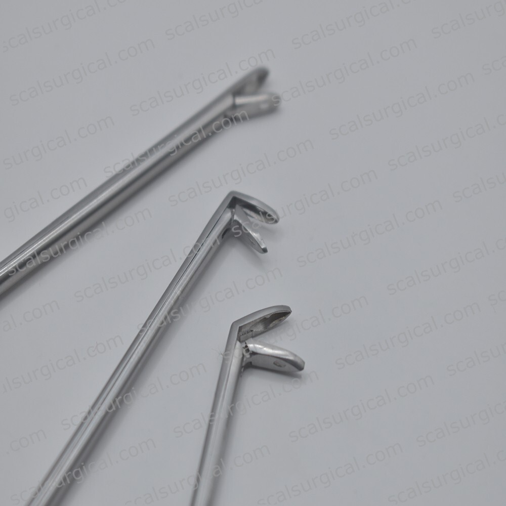 3 PCS Weil-Blakesley Nasal Cutting Forceps Straight, 45°, 90°
