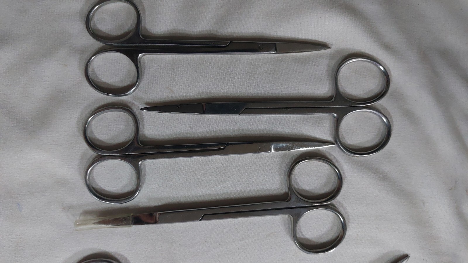 Medical Surgical Instruments Stainless Steel Straight & Angle Cutters Lot Of 6