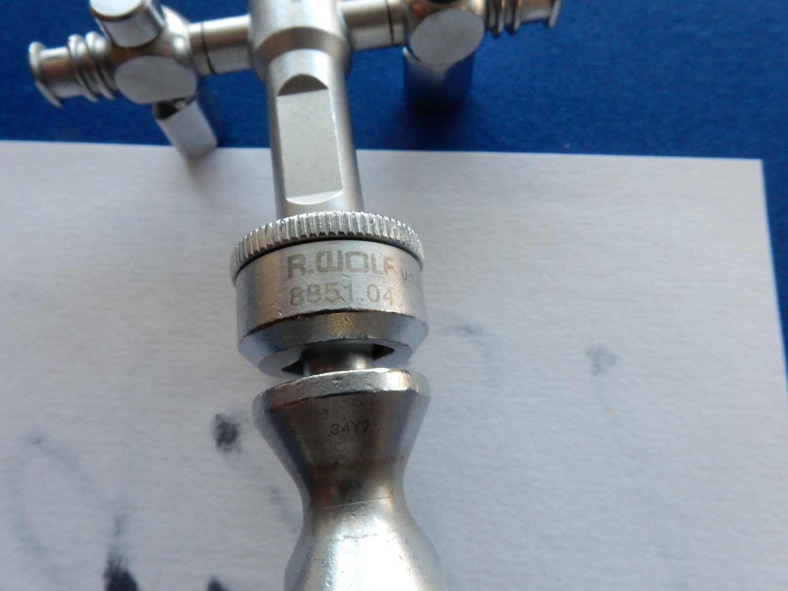 R. Wolf 8851.04 Arthroscopic Dual Valve 6mm Cannula w/ Obturator
