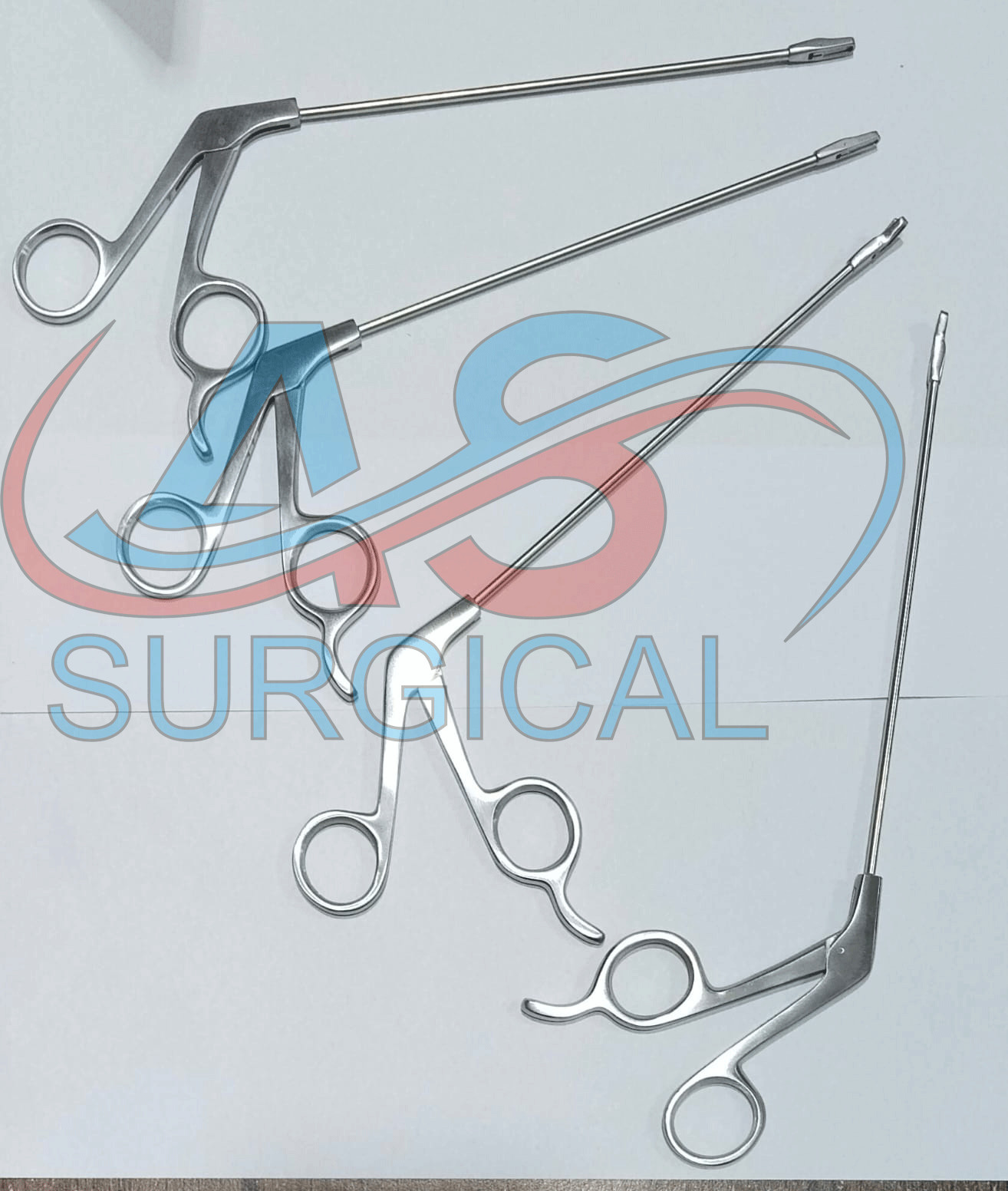 Arthroscopy Instruments Punch Forceps 2 Straight,1 Left and 1 Right Set of 4 Pcs