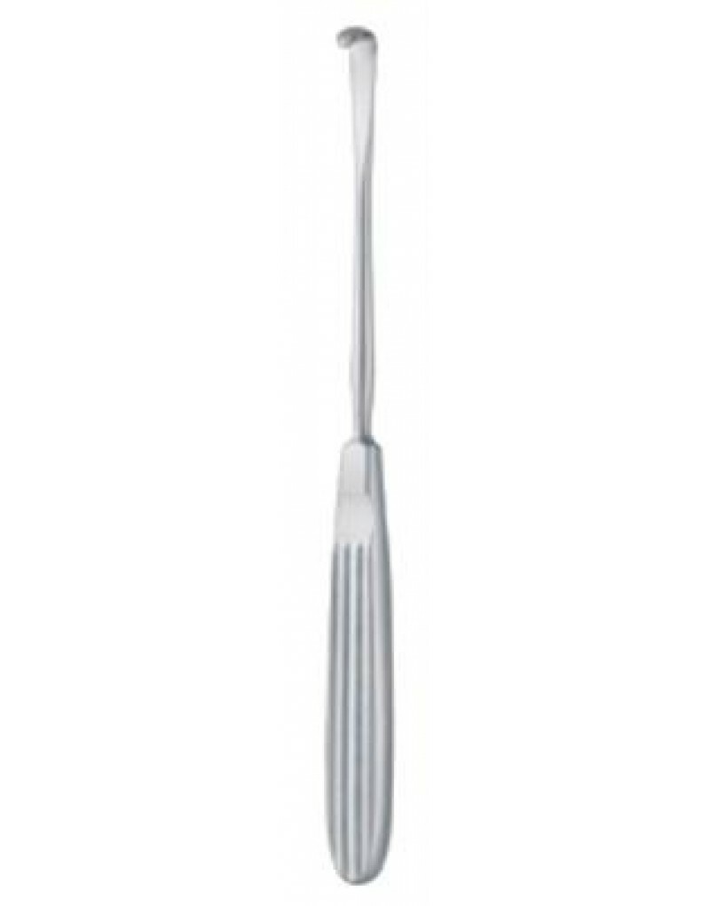 OBWEGESER Periosteal Elevator/Raspatory, 8″, Curved Sharp Tip 7 mm