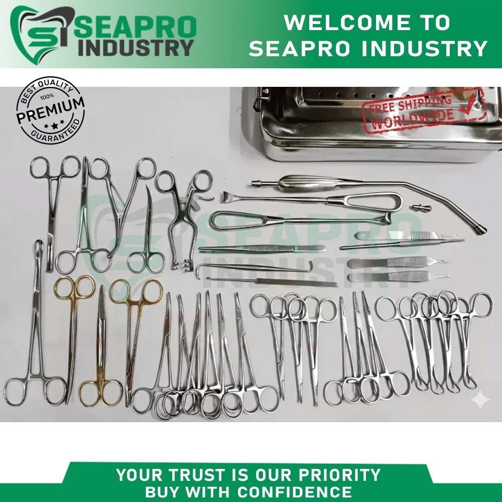 Tracheostomy Surgical Surgery Orthopedic Instruments 32 PCs Set
