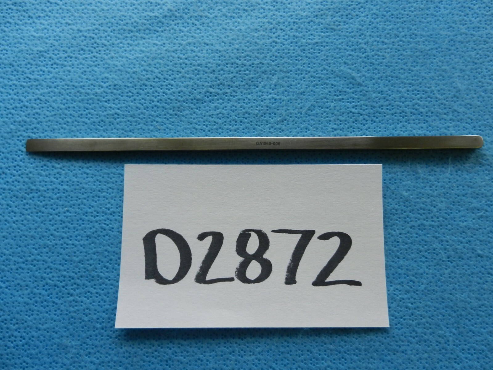 D2872 V. Mueller Allegiance Surgical 6mm Osteotome OA1060-006 / OS1060-006