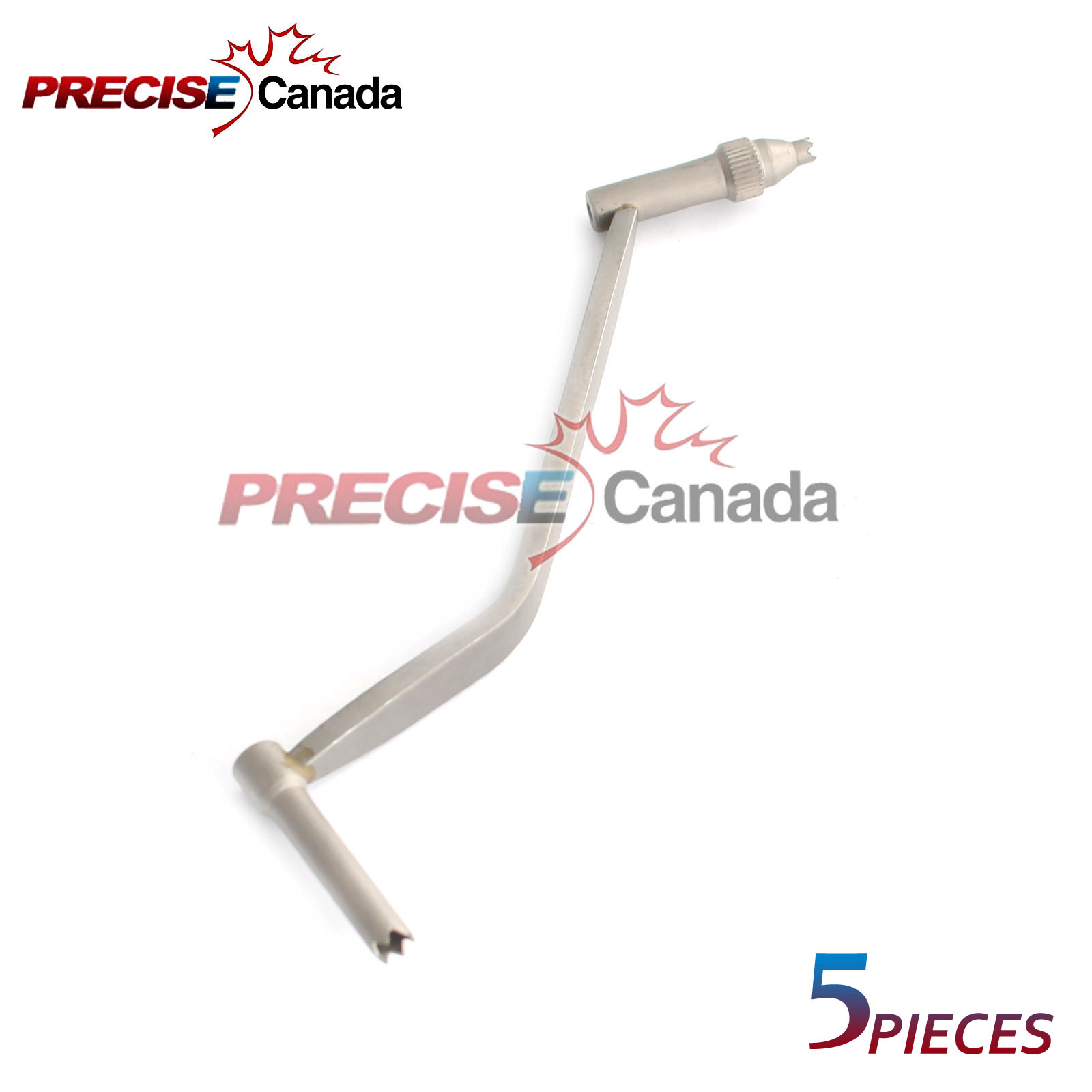 SET OF 5 DOUBLE DRILL SLEEVE 3.2 & 4.5 MM ORTHOPEDIC INSTRUMENTS