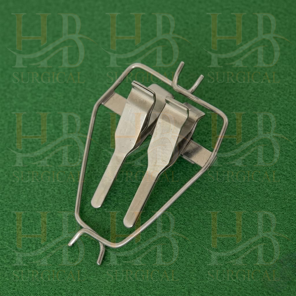 Microvascular Double Clamps Approximator With Frame Micro Surgery Instruments
