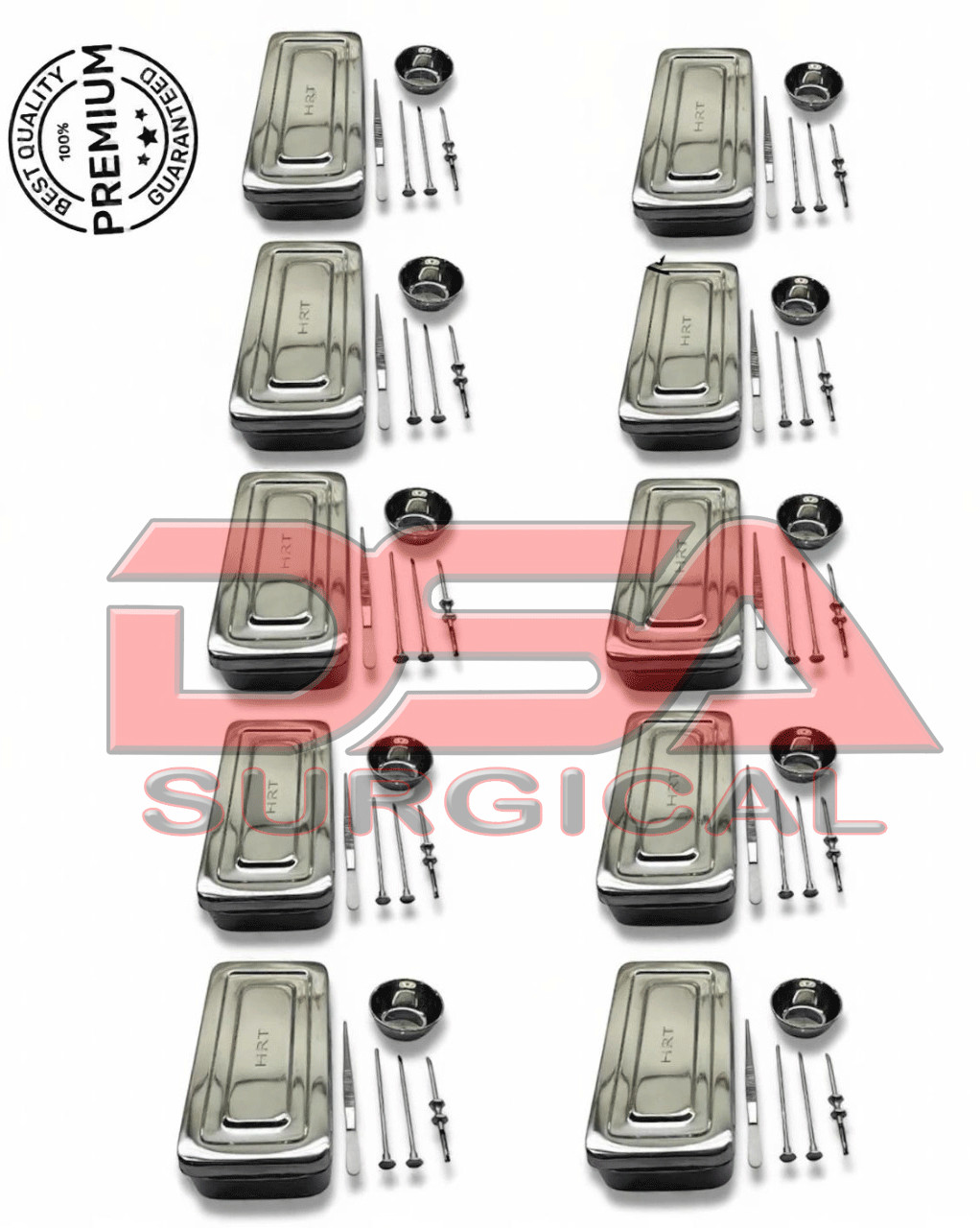 3.5mm HRT Trocar kits Hormone Replacement Pellet Insertion Trocars 10 Sets