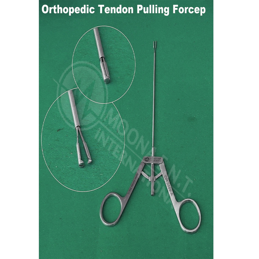 Orthopedics Surgical Instruments Tendon Pulling Forceps