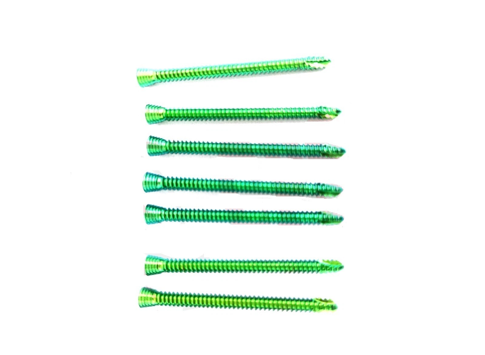 Veterinary 4.0mm Cancellous Titanium Screw instruments.