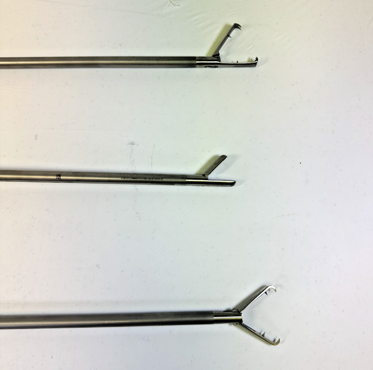 Blue Endo Surgical Laparoscopic 13mm Biopsy Spoon & Tenaculum Forceps Set