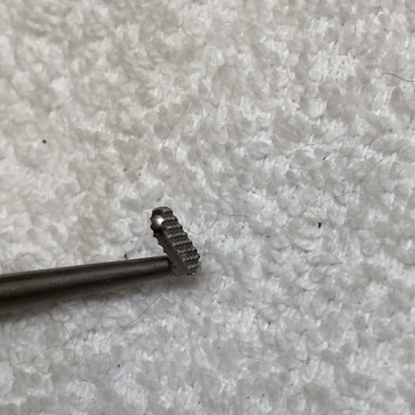 ***** ConMed Linvatec Shutt C8536.1 Meniscal Rasp 90° Top & Bottom Serrations