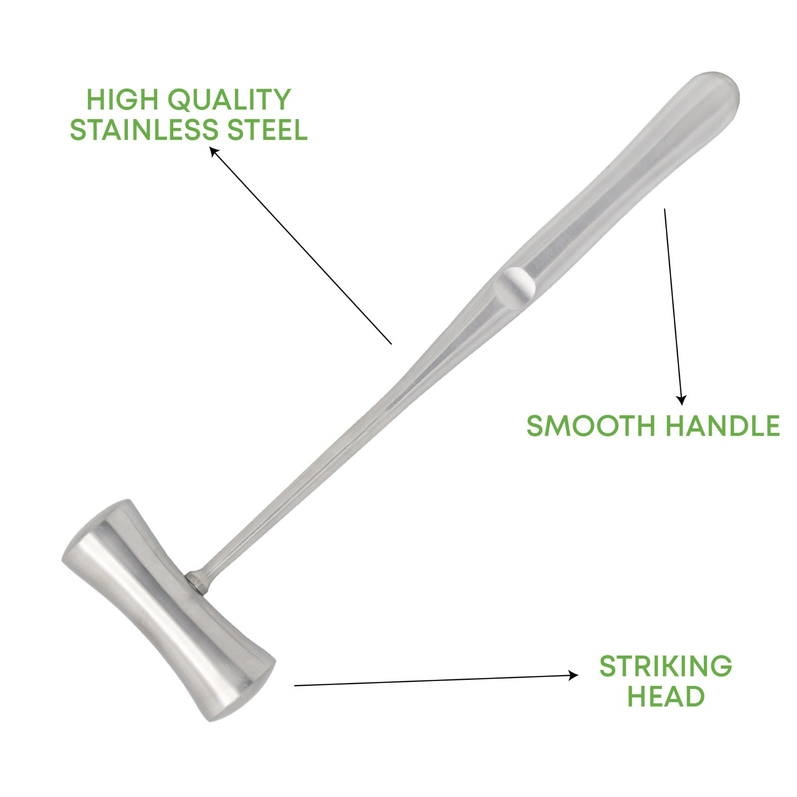 Williger Mallet 28mm Ø, 340g 24cm Orthopedic Mallet Surgical Instruments