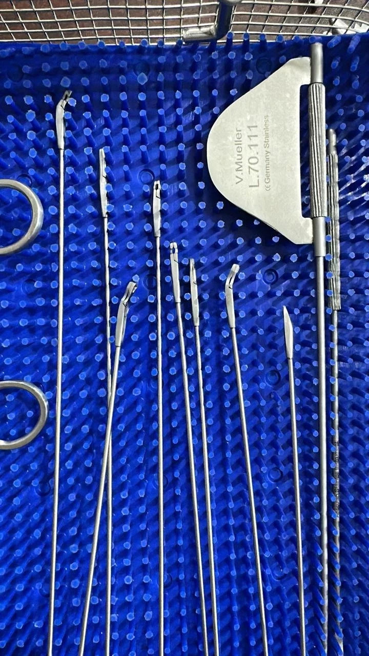Aesculap V. Mueller Karl Storz FESS Sinus Surgery Instrument Set 14pcs Forcep