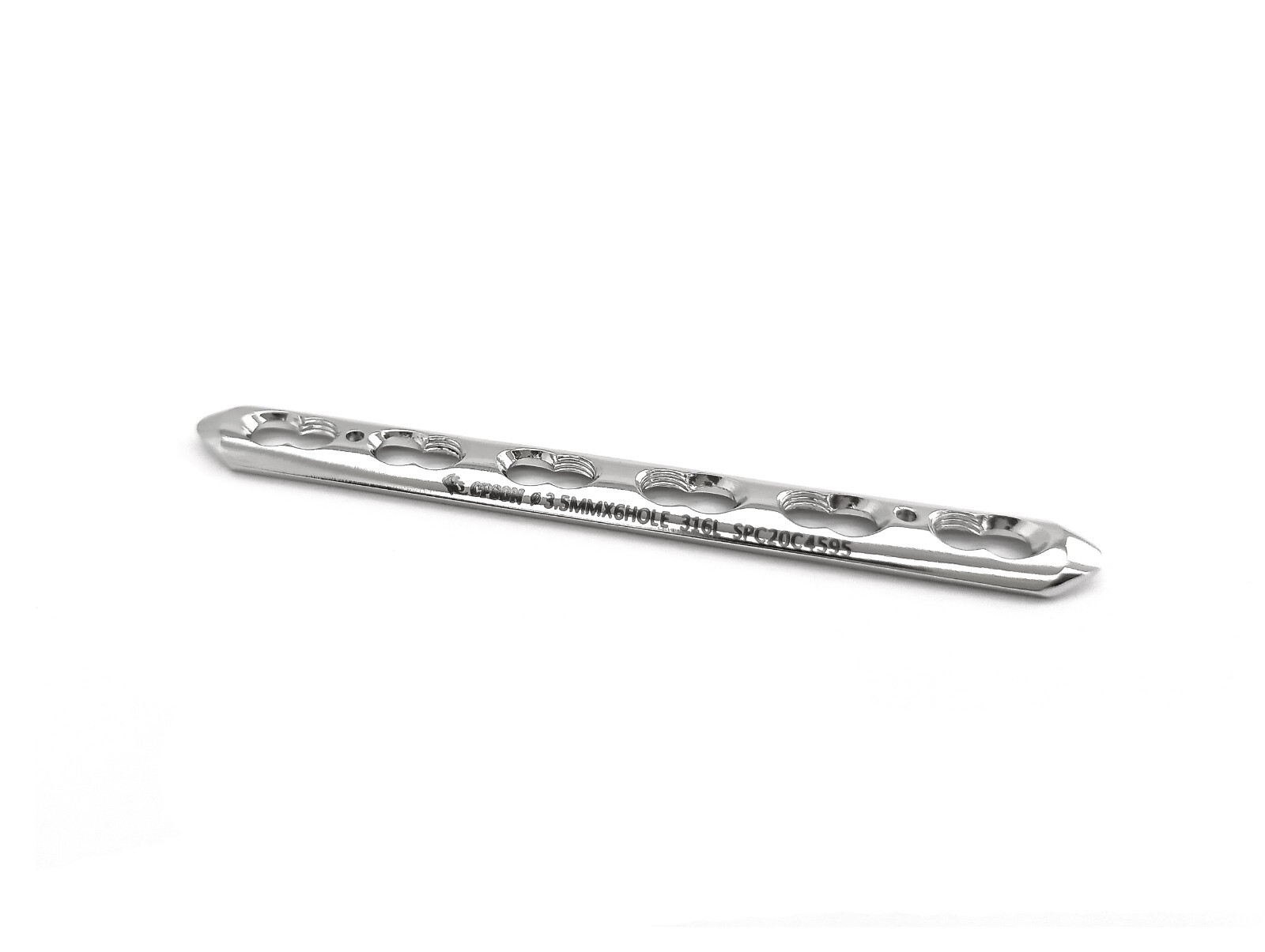 Veterinary One third tubular locking plate 3.5mm lot of 10 pcs