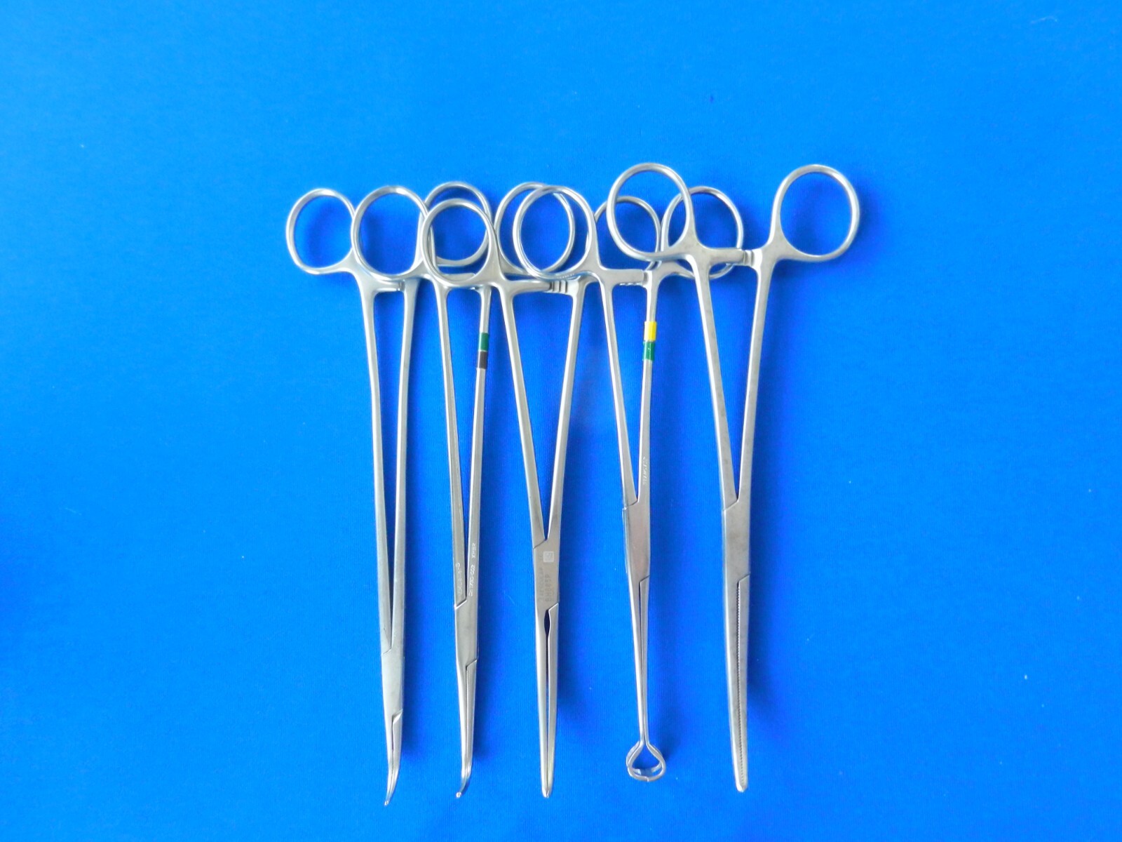 E556 Aesculap V. Mueller Jarit Lot of 10 Forceps Approx. 19.5-21cm Length