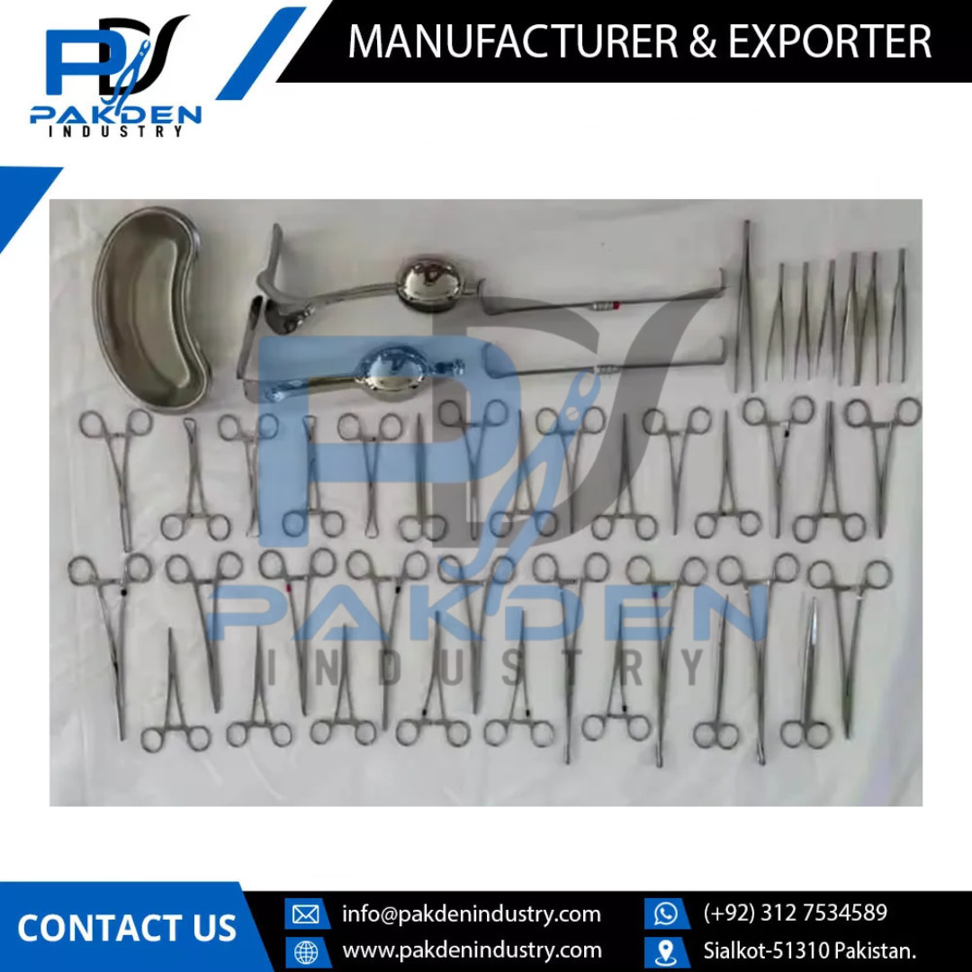 Cesarean Surgical Set 40+ Pcs C-Section Delivery Kit CE by PAKDEN INDUSTRY