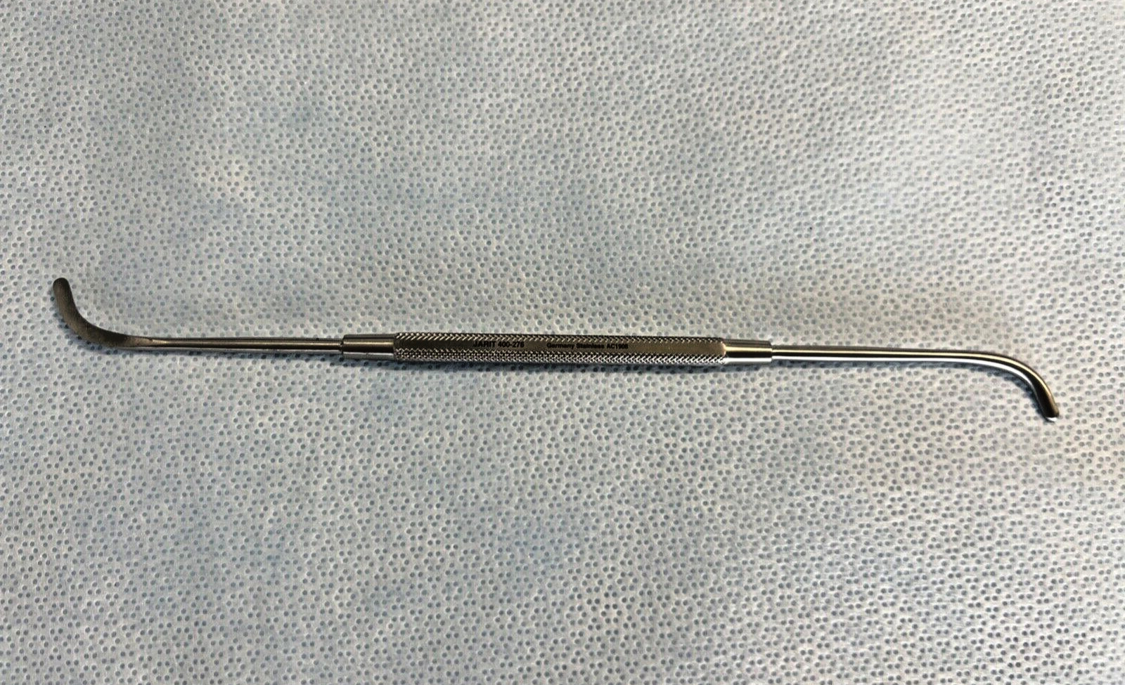 Jarit 400-276 Double-Ended Roger Elevator, 3mm Curved Tips, 8-1/4″ Length, ENT